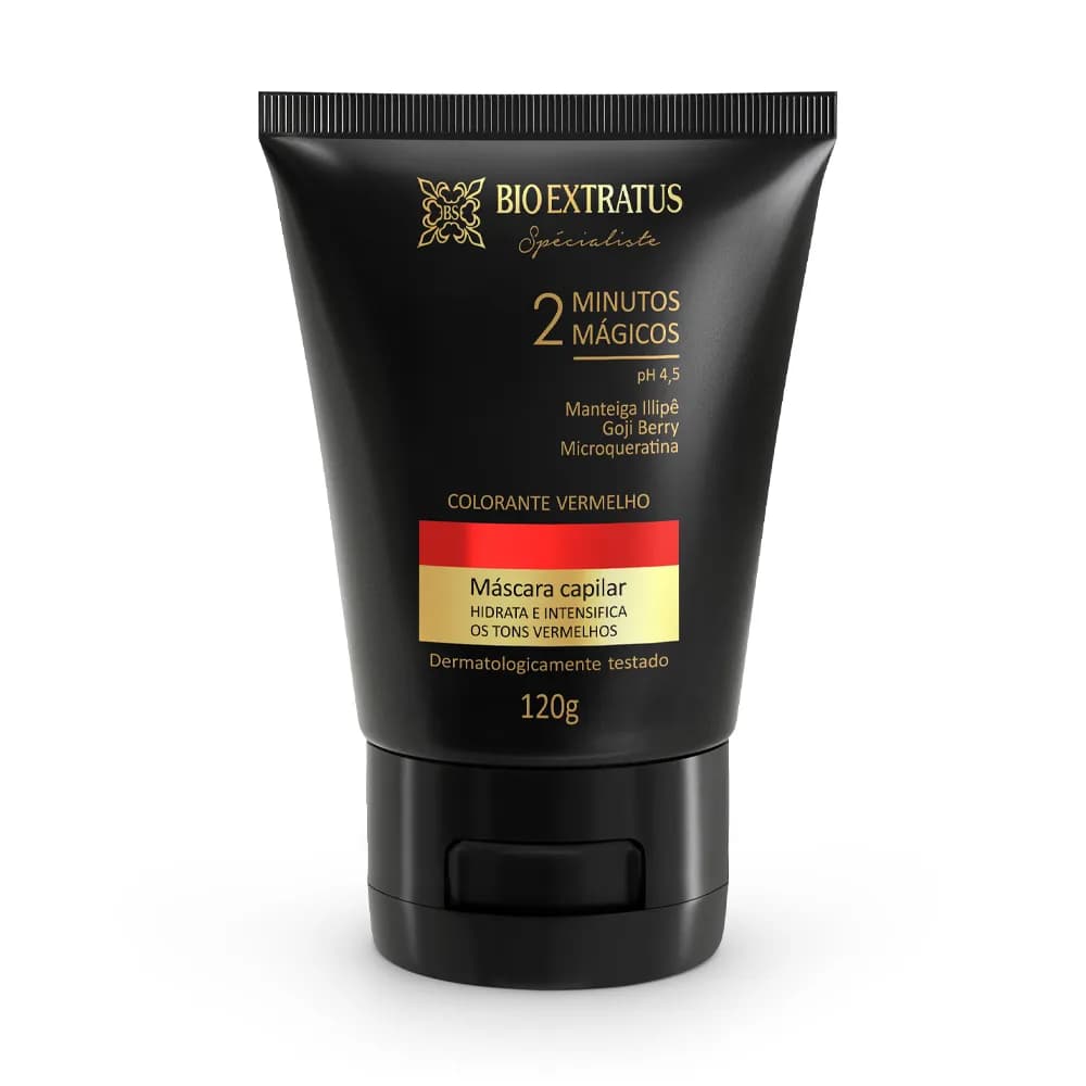 Máscara Colorante Vermelho 120g
