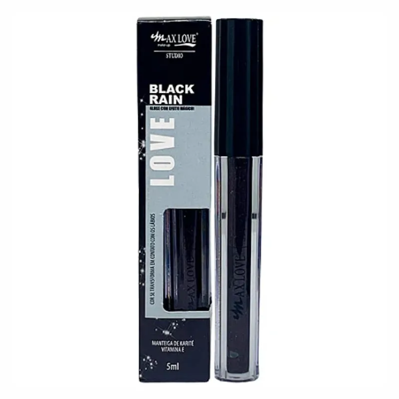 Gloss Labial Black Rain