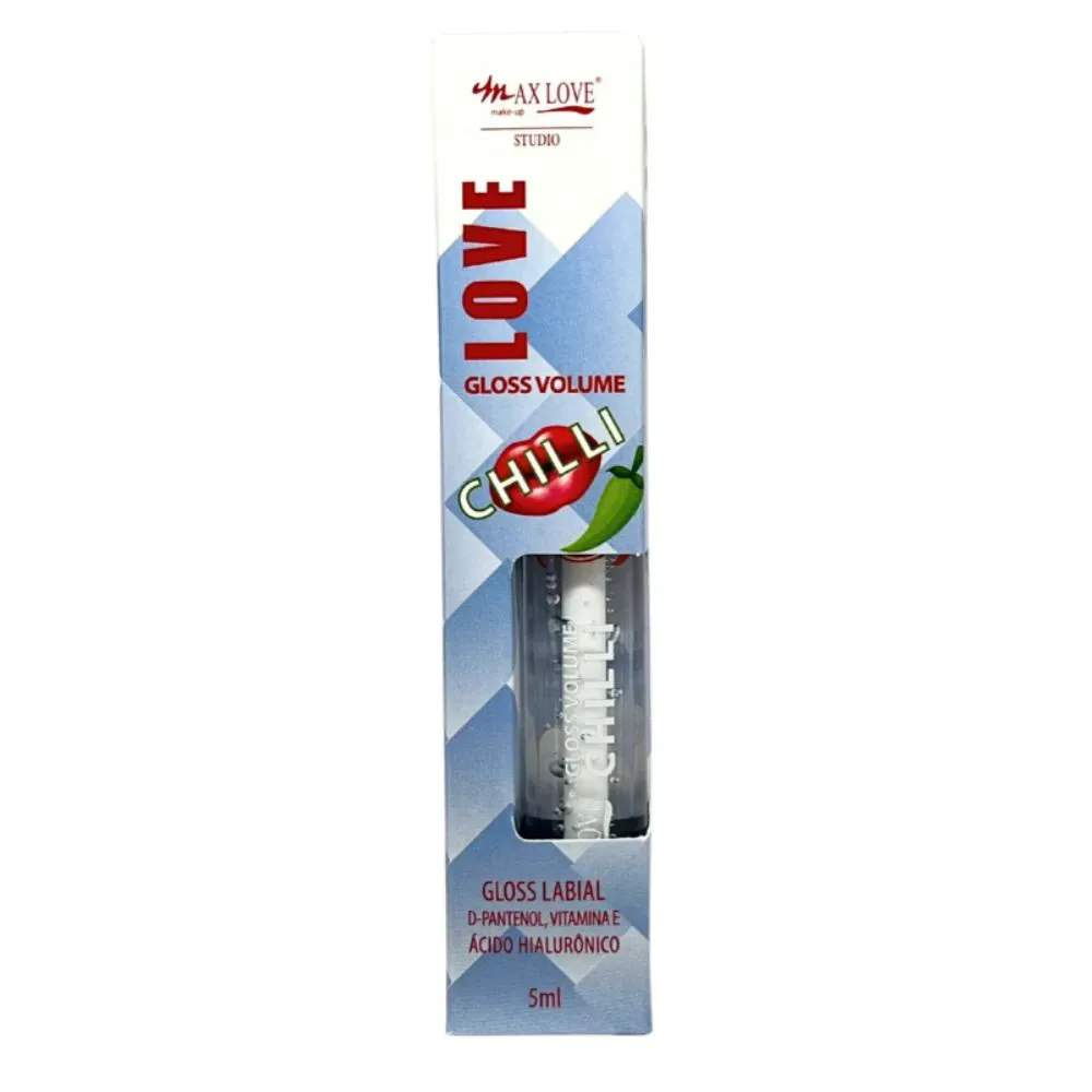 Gloss Volume Chilli com ácido hialurônico