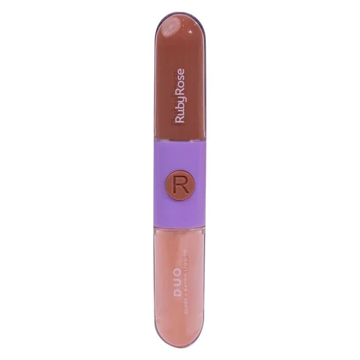 Batom e Gloss Líquido Duo LD06