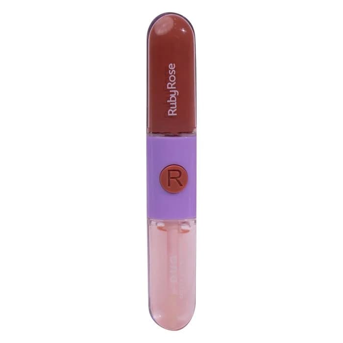 Batom e Gloss Líquido Duo LD08