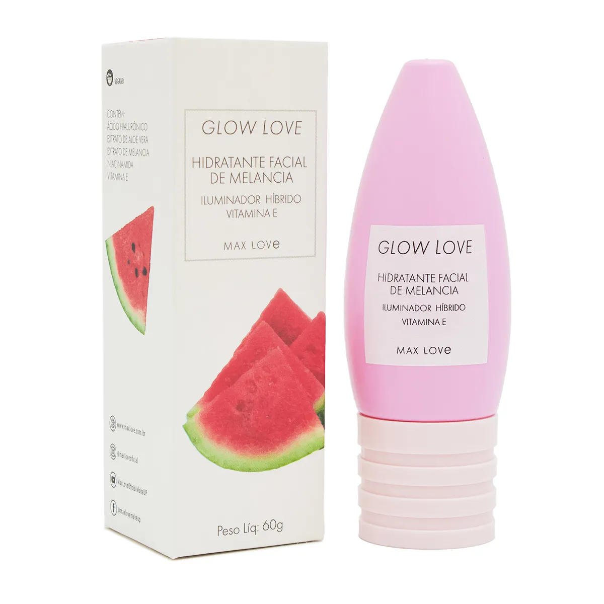 Glow Love — Hidratante Facial de Melancia