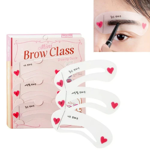 Mini Brow Class — moldes para sobrancelhas