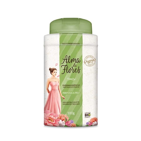 Alma de Flores Talco Clássico — 100g