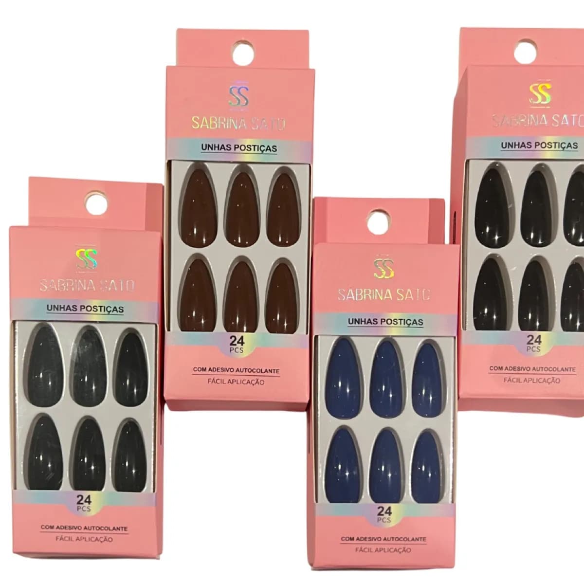 Stiletto Autocolante — 24 peças